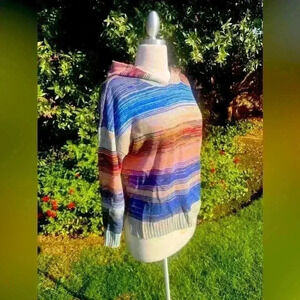 OVLA multicolored hooded sweater
